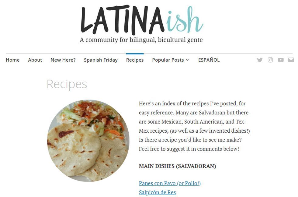 latinaish blog