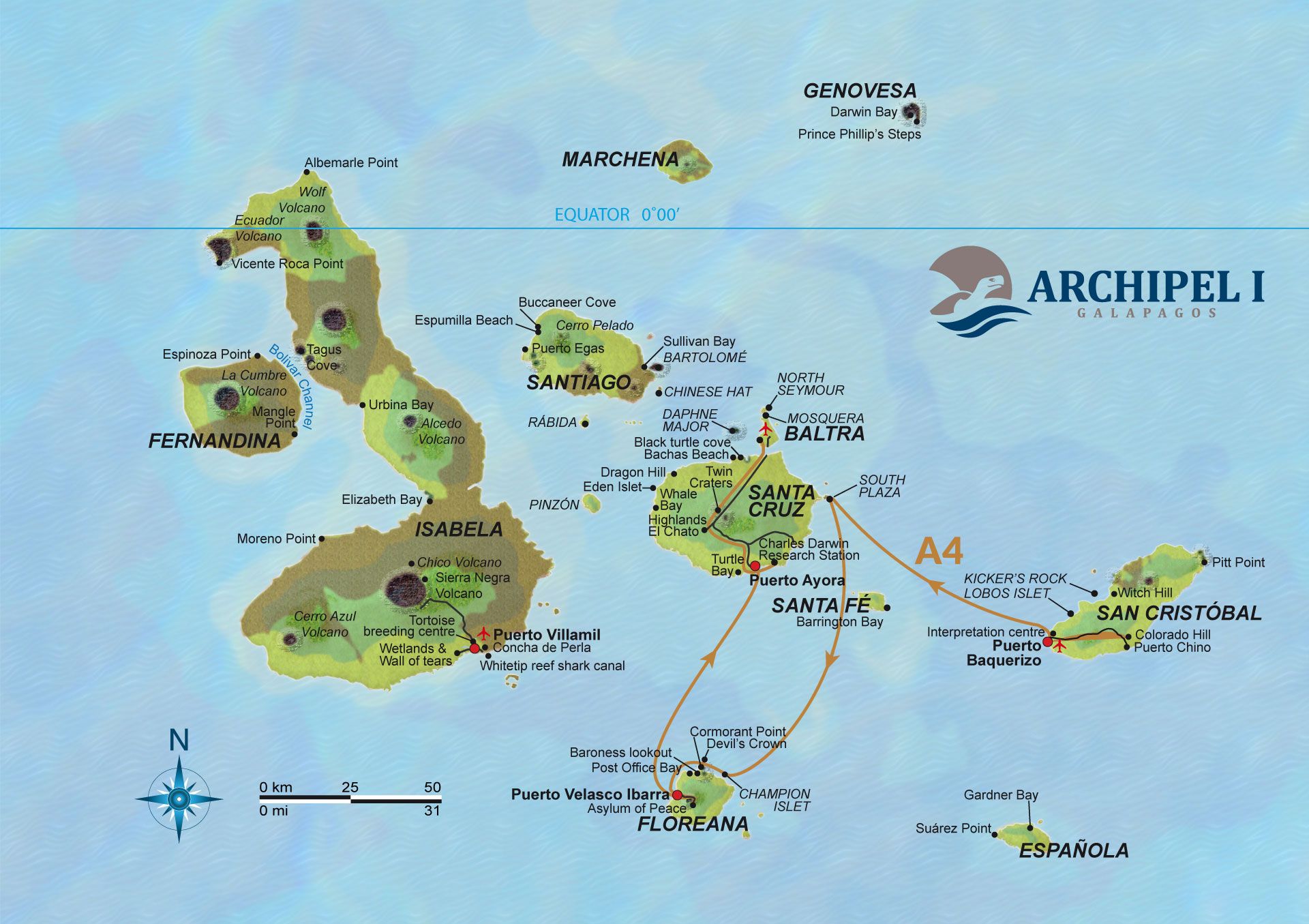 Map Galapagos 1920px ArchipelI A4ok 