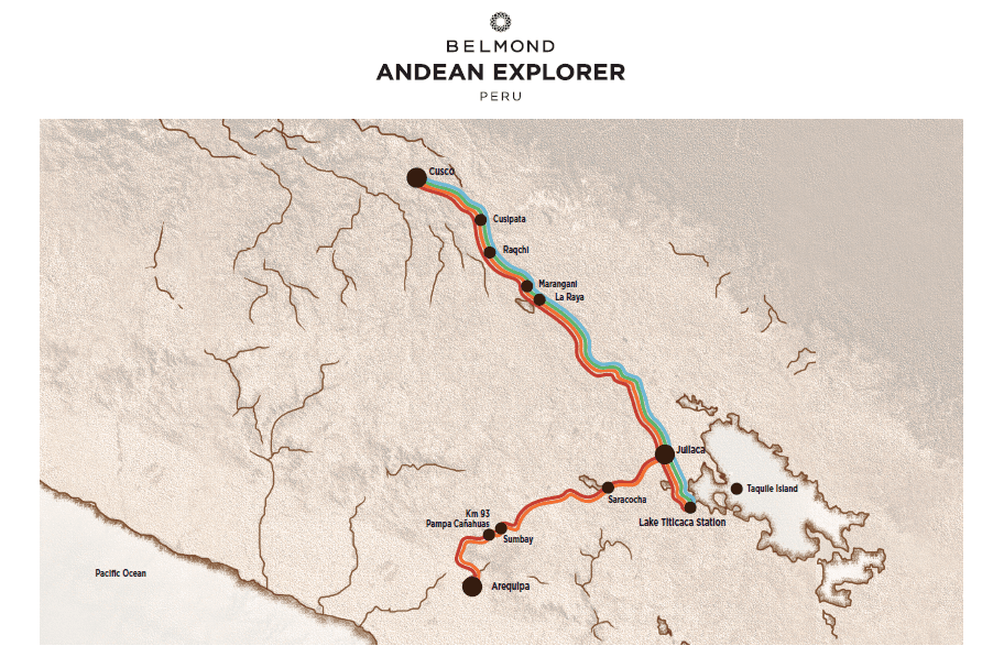 Belmond Andean Explorer Itinerary